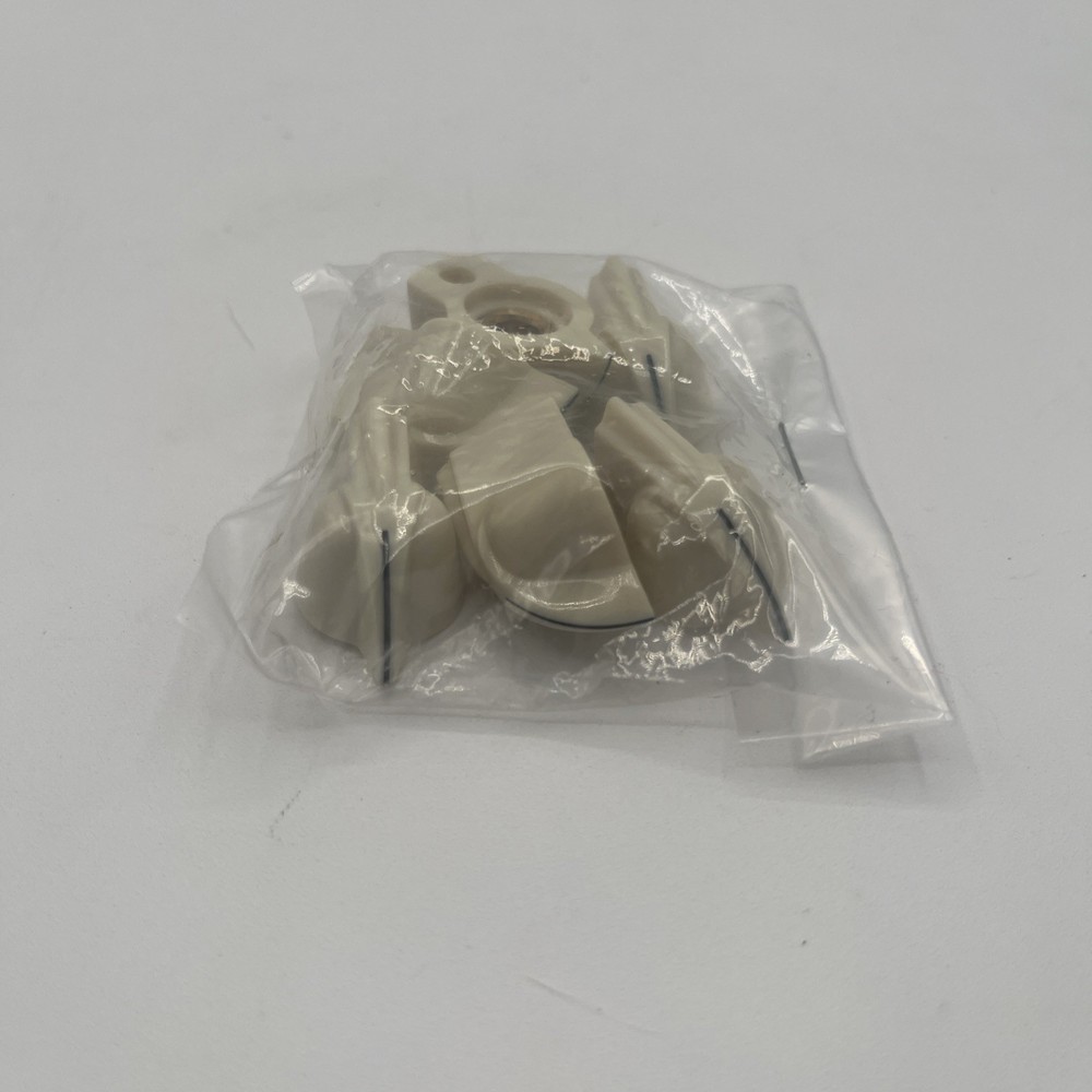 6 Chicken Head Pointer Knobs 6.4mm hole 1/4" Shaft - Volume Tone