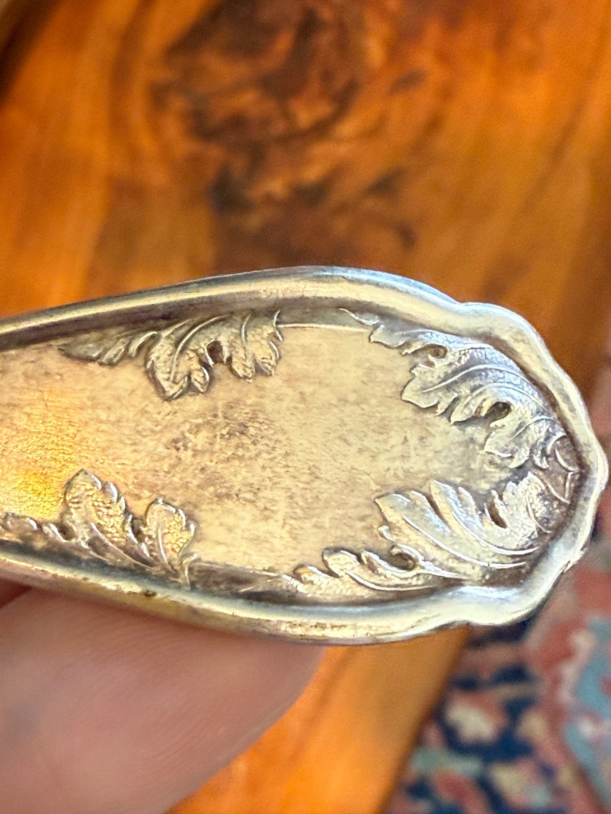 Puritan Silver. Co 1914 GRAPE Silverplate 5&7/8” Teaspoon