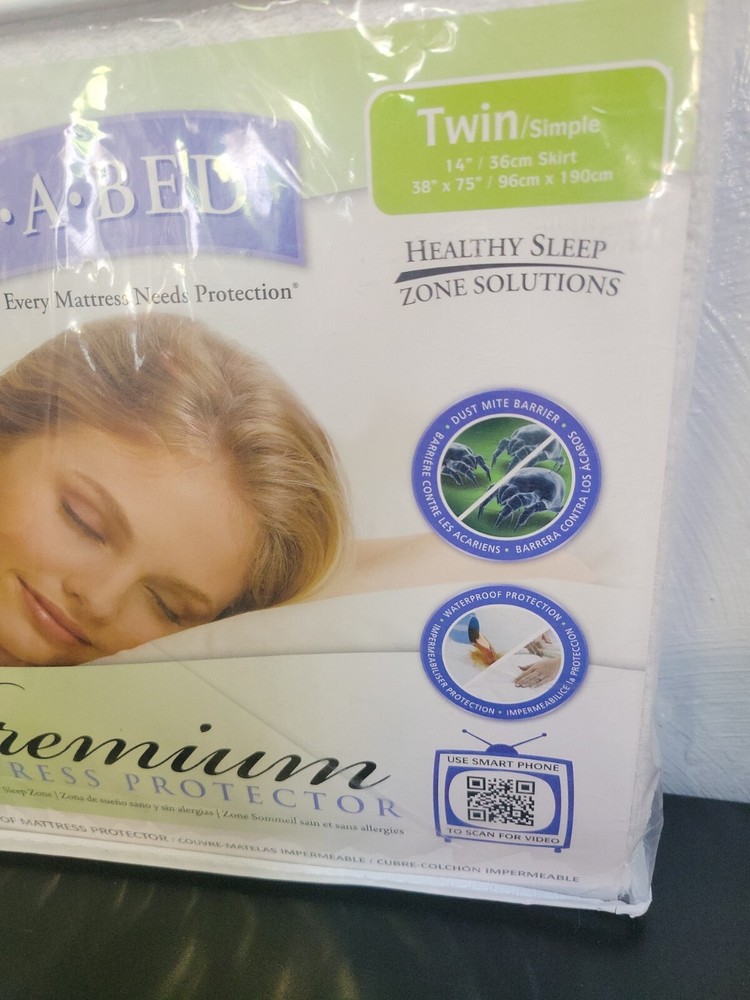 PROTECT-A-BED~ Premium Waterproof Mattress Protector-TWIN