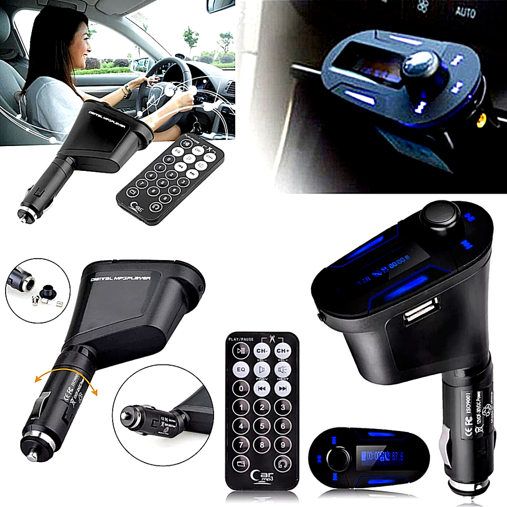 Receptor de audio inalámbrico auxiliar para coche Bluetooth adaptador transmisor