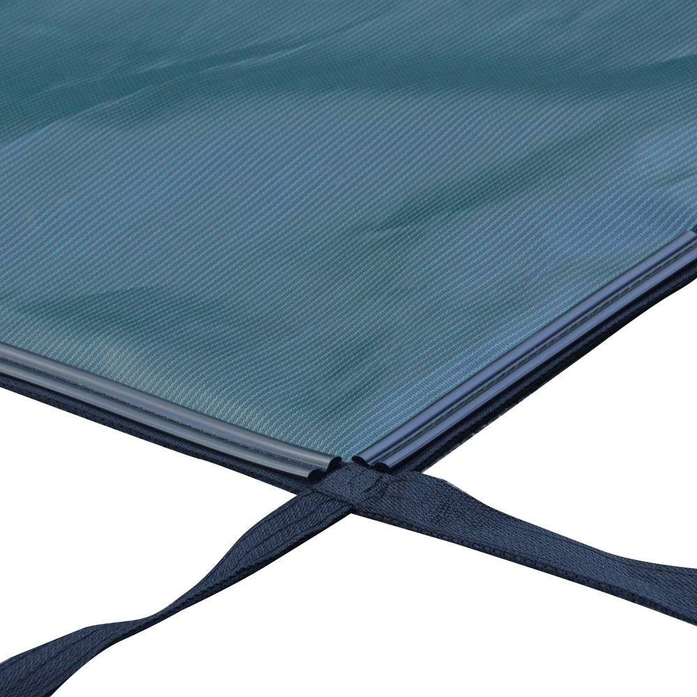 Inground Pool Cover Safety Fits Rectangle Swimming Pool Mesh Solid Pool Cover