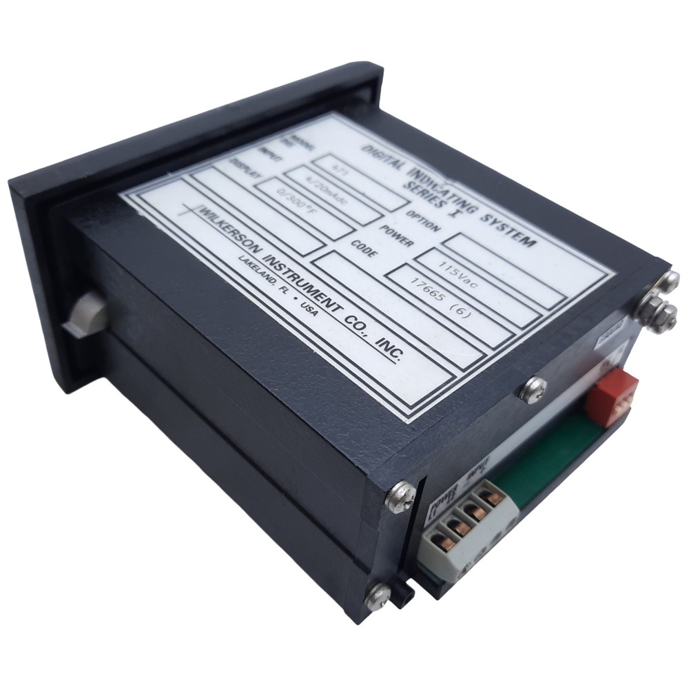 Wilkerson DIS471 DC Input Process Indicator, Input 4/20mAdc, 115V AC