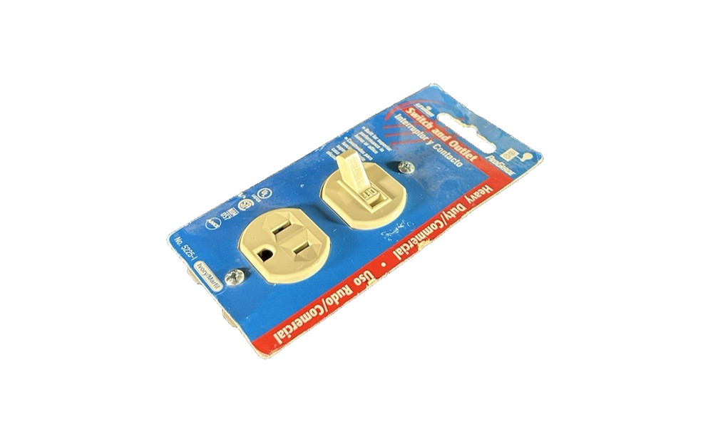 🔥Leviton 5225-I Ivory Combination Single-Pole Toggle Switch ~ 50 Units