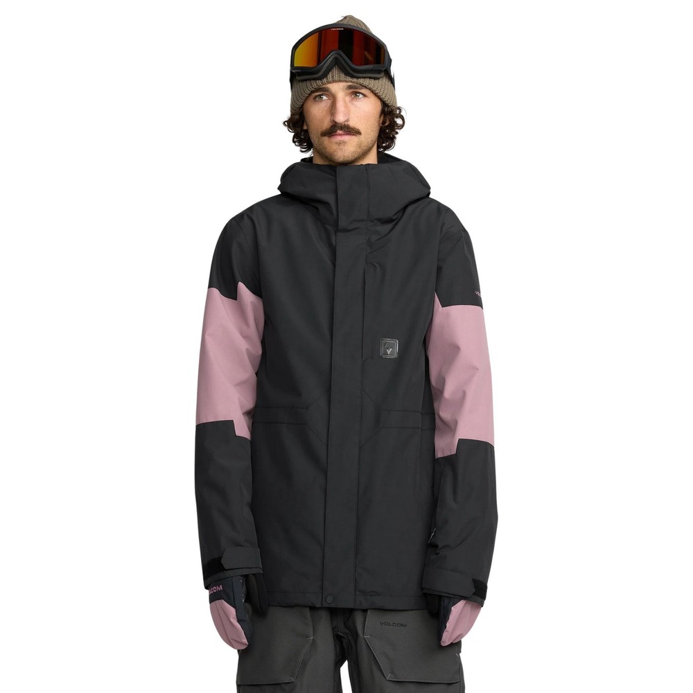 Volcom Primry Men's Winter Jacket, Mauve, Small