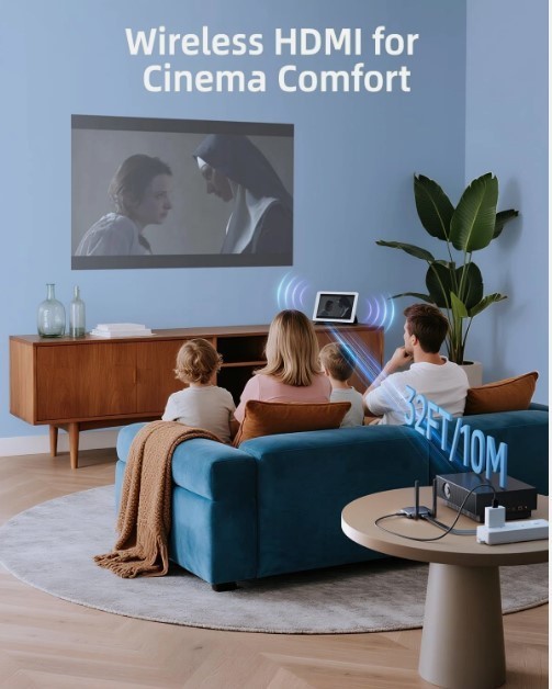 Wireless HDMI Display Dongle Adapter, Wireless Transmitter, 4K Decoding 5G/2.4G