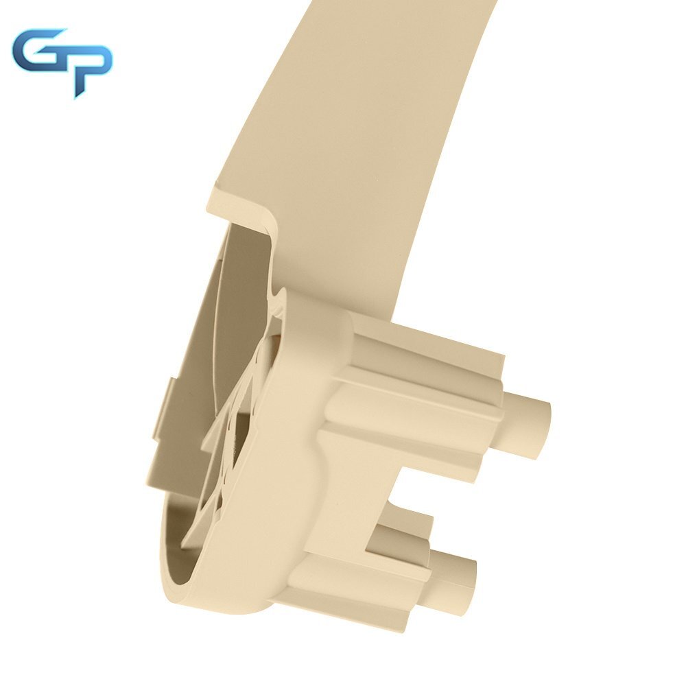 Rear Left Beige Inner Outer Door Panel Handle Pull Trim Cover For BMW E90 328i