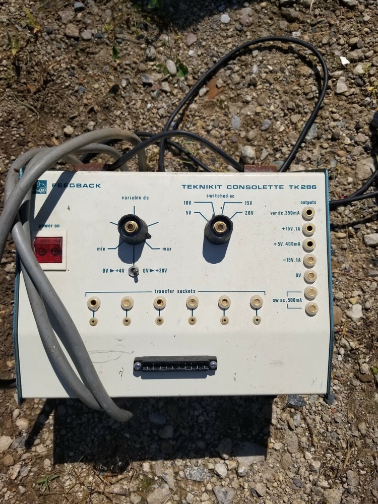 Feedback Teknikit Consolette TK286 Variable DC Transfer Machine.