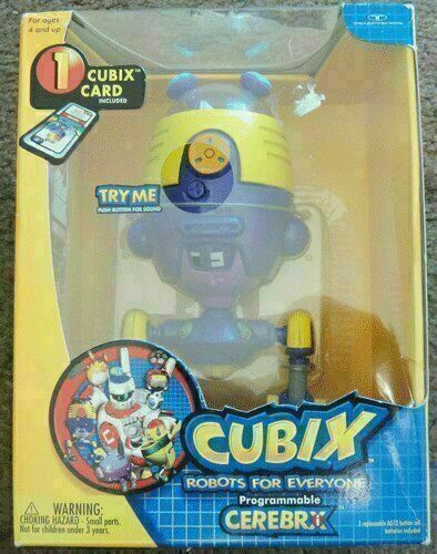 Vintage Cubix Robots for Everyone Programmable Cerebrix