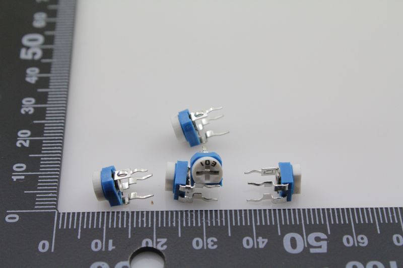 10pcs 10k ohm 10k R Trimpot Trimmer Pot Variable Resistor horizontal type 103