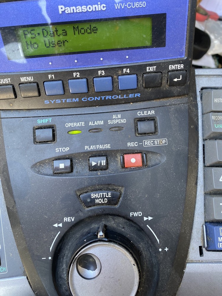 Panasonic Security System Controller - WV-CU650 Keyboard, Joystick