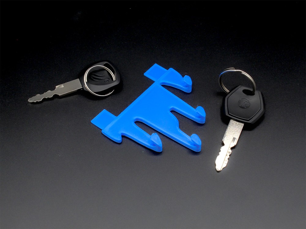 Liquid Hook Mount – 3D Printed Key Organizer for Wall