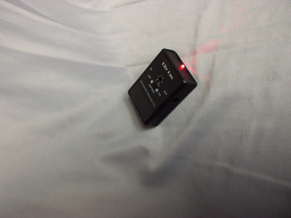 Stage marking light, battery operated, new