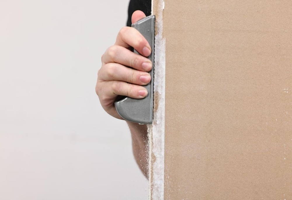 ToolPro Drywall & Ceiling Tile Pocket Rasp with Replaceable Blade - Grey