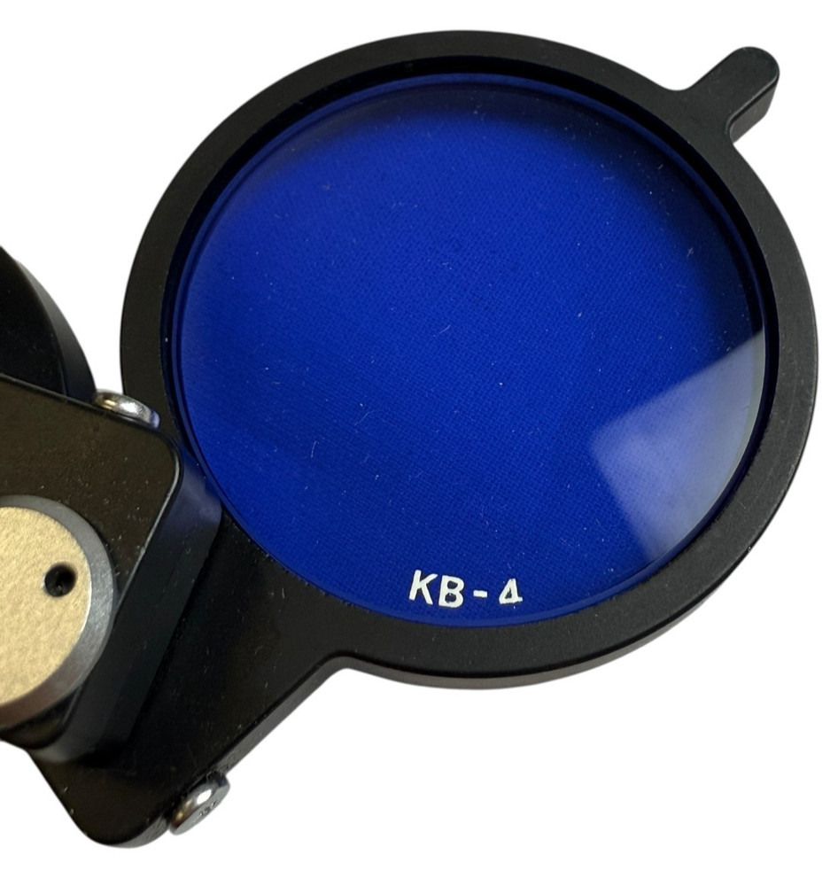 Microscope Filter Slider LBT-N & KB-4 Blue Purple Optical Filter Assembly