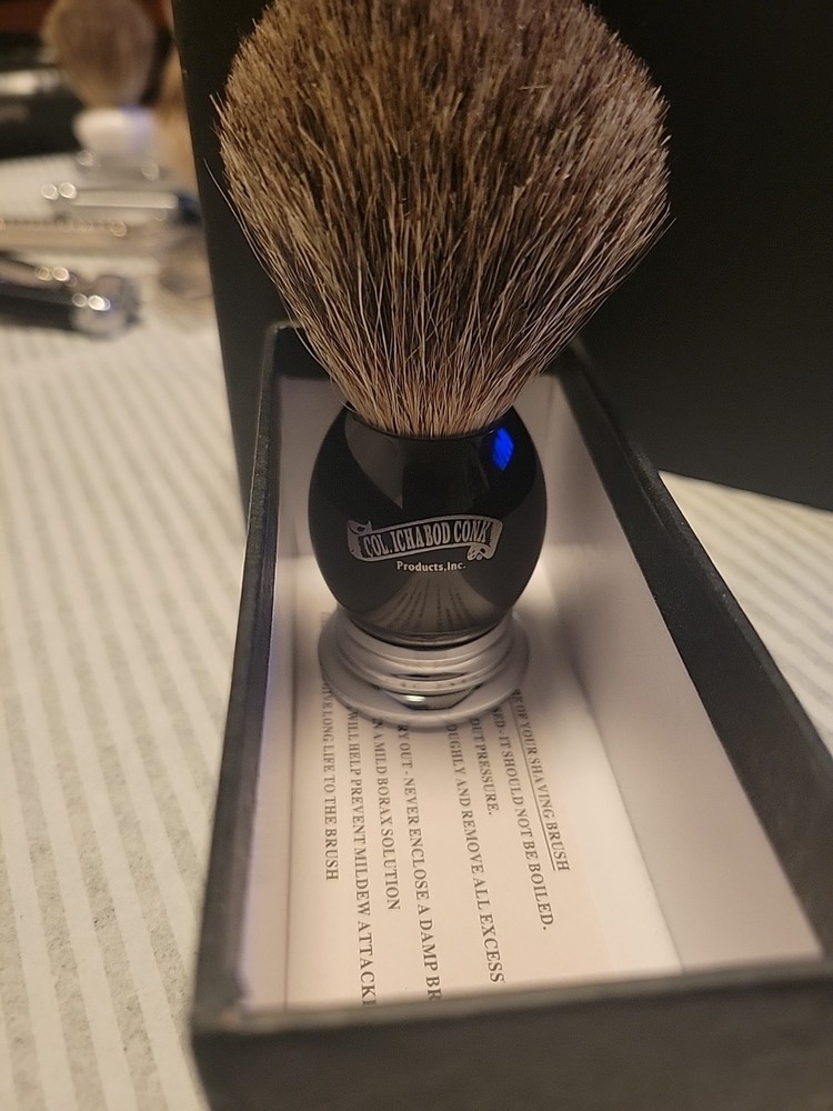 Col Ichabod Conk Pure Badger Brush