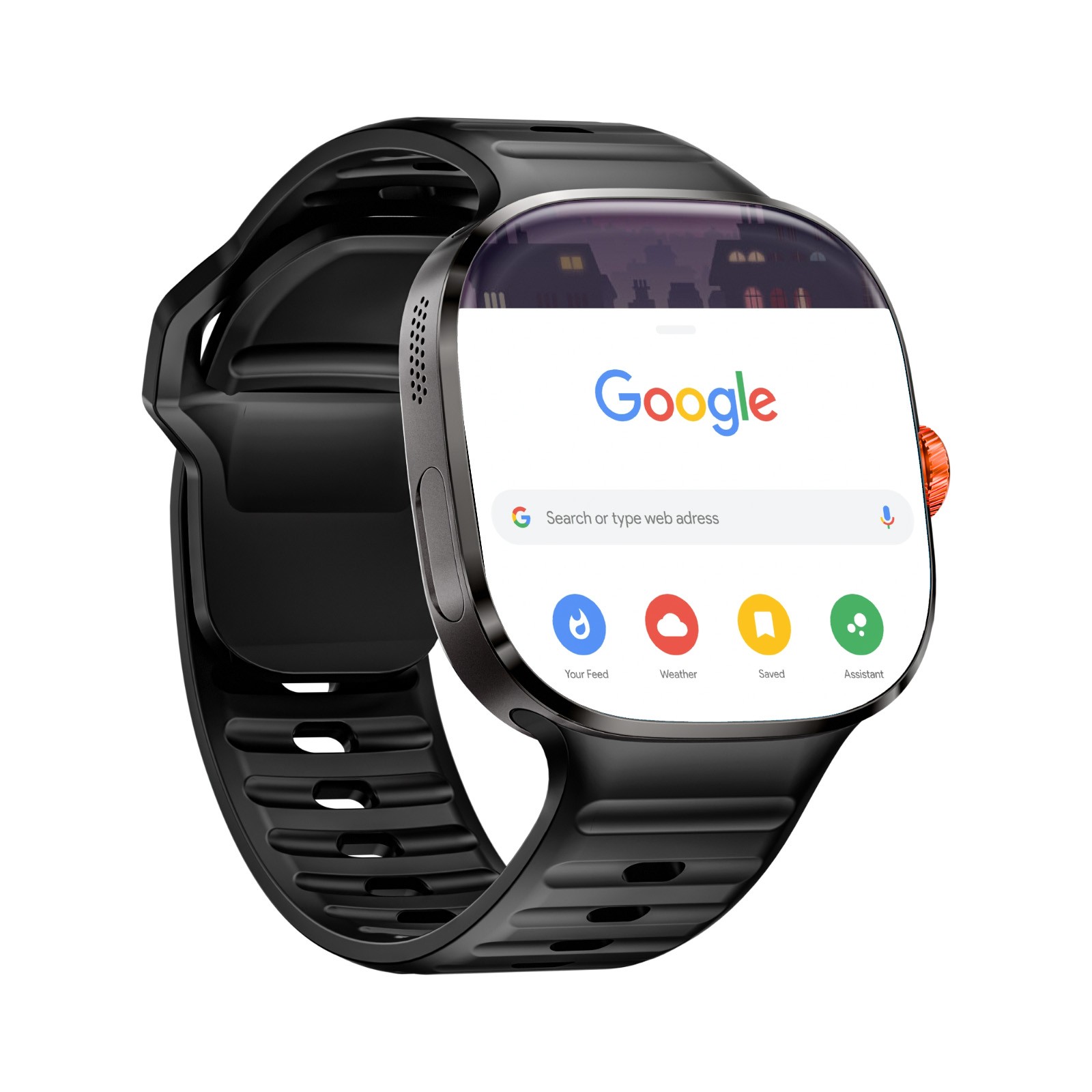 2.16'' AMOLED 4G SIM Card Android Smart Watch with Rotating Camera (3GB+32GB)