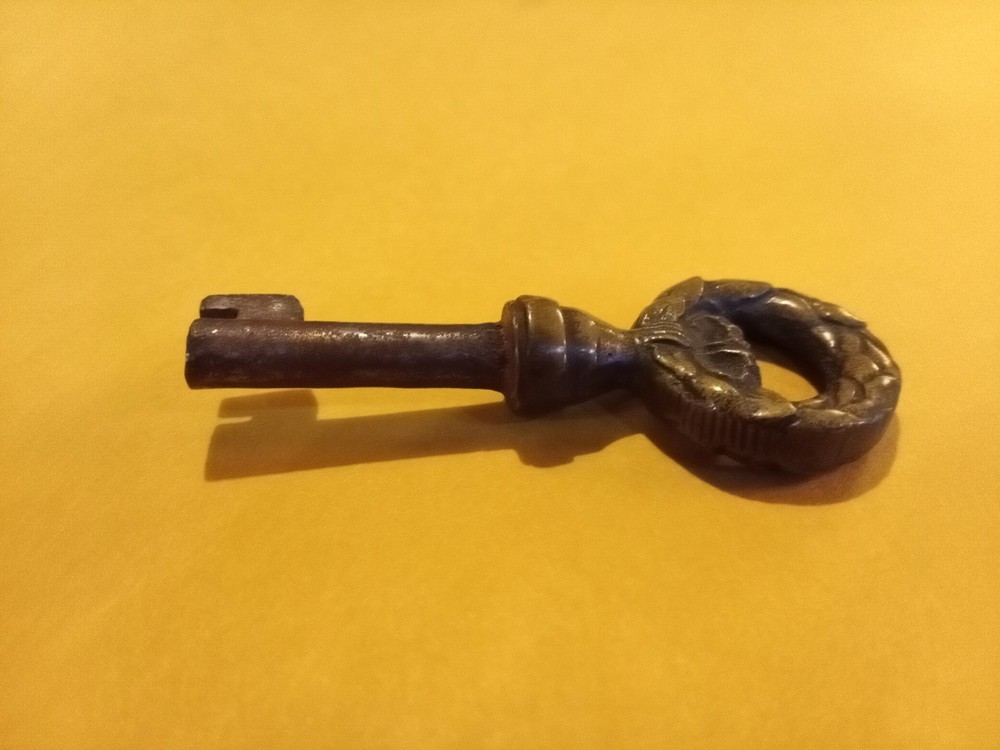 Vintage Bronze Skeleton Key