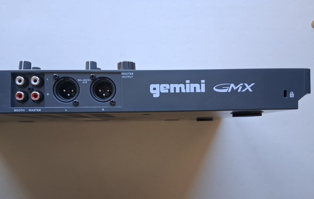 Gemini GMX 2-Channel DJ Controller Virtual DJ Filter Loop RGB Buttons