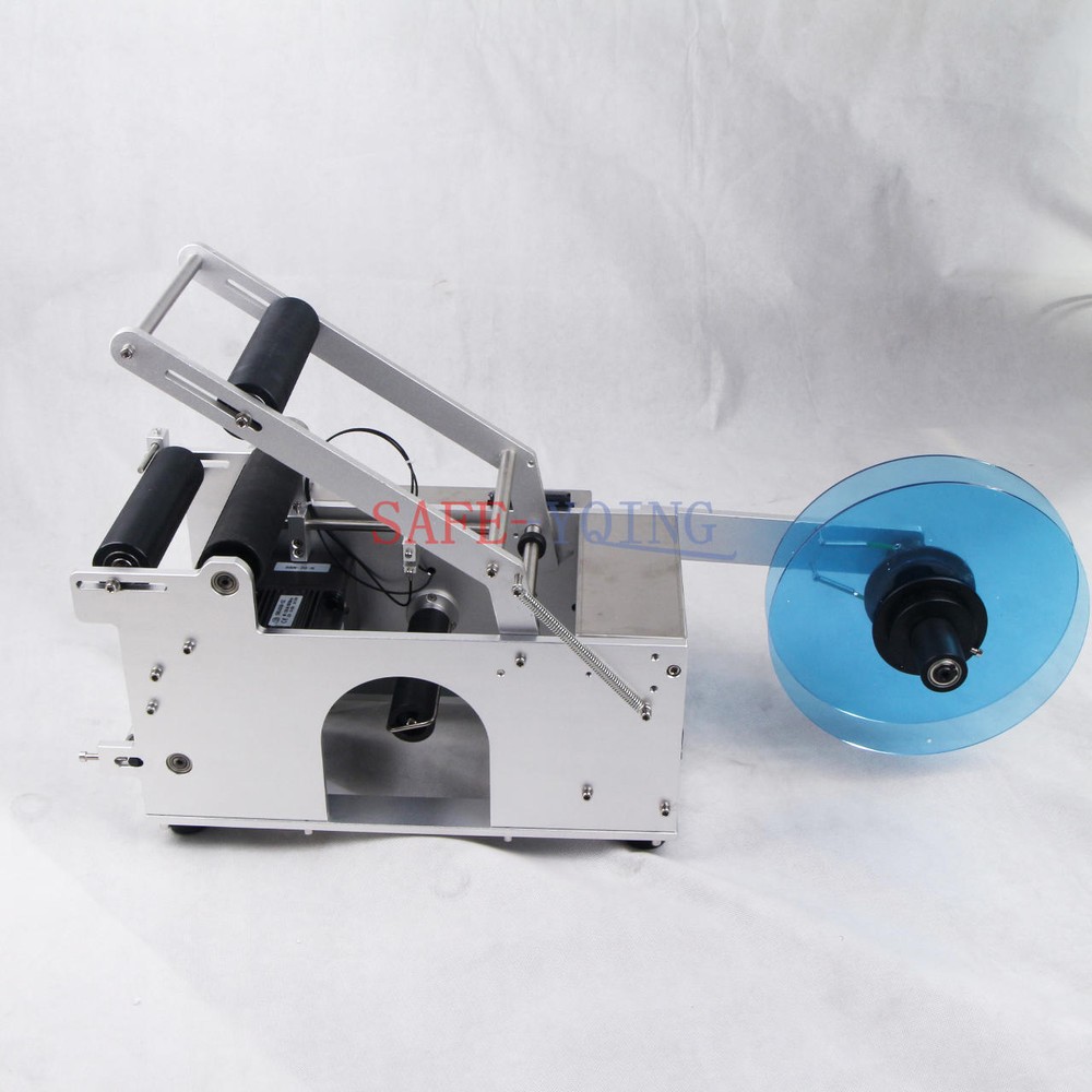 MT-50 Semi-Automatic Round Bottle Labeling Machine Labeler Machine 20-40pcs/min