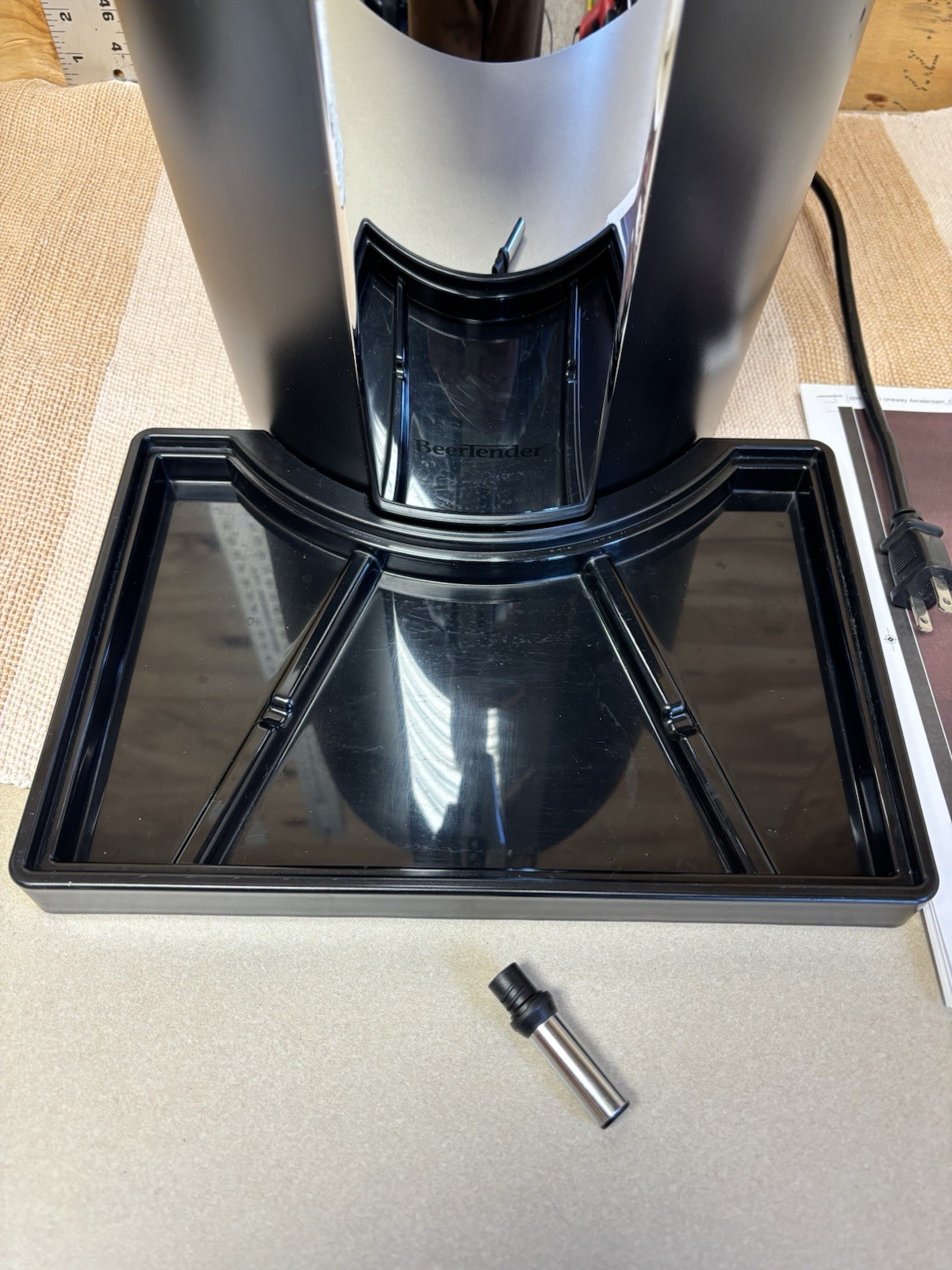 KRUPS BEERTENDER Model VB502 BEER KEG Dispenser With 4 Heineken Tubes ~ Tested