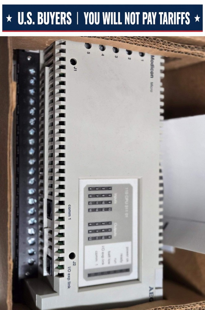 Modicon 110CPU31101 Micro PLC - 115V - Used