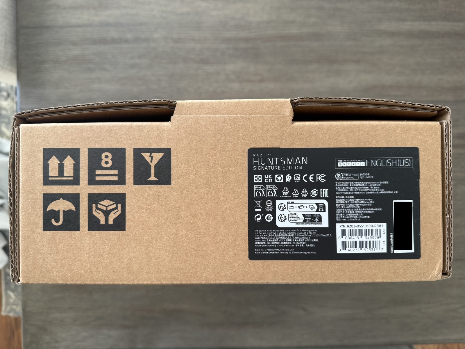 Razer Huntsman Signature Edition keyboard limited 1337 - IN HAND SHIPS SAME DAY