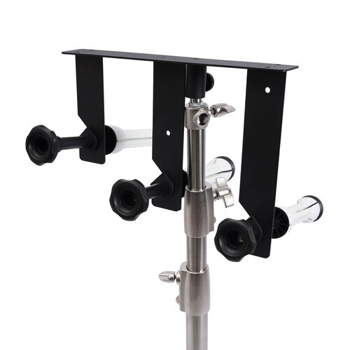 Motorized Electric 3-Roller Cloth Background Support System Wall Mount +Remote