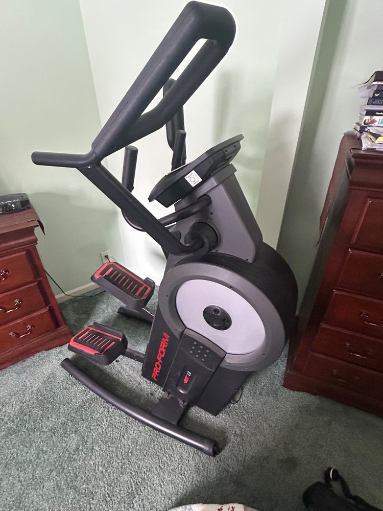 ProForm HIIT Trainer Stepper Elliptical Movement Solid Steel Construction USA