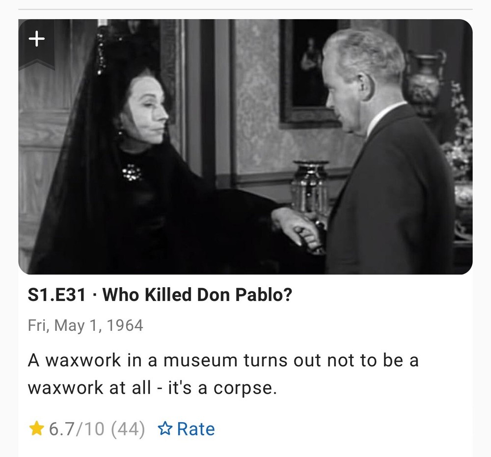 Burke’s Law Original TV Script