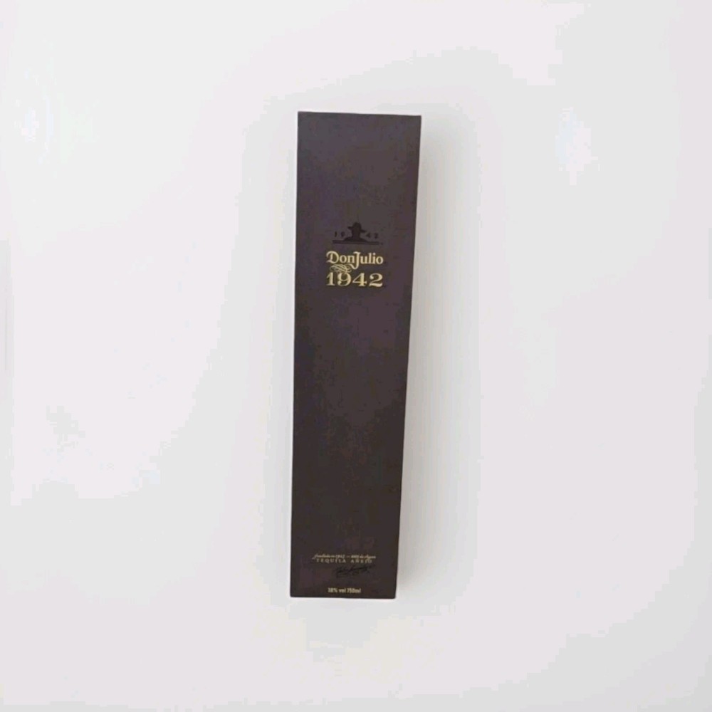 Don Julio 1942 Tequila Empty Presentation Box – Original Case Only