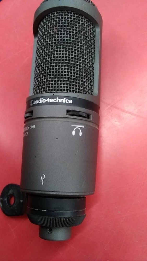 AUDIO-TECHNICA Condenser Microphone AT2020USB PLUS Used