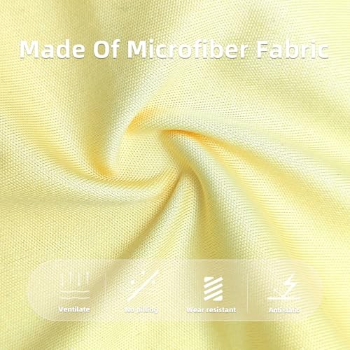 Assorted Colors Microfiber Cleaning Cloths - 6" x 7" 12 Pack Multi-color