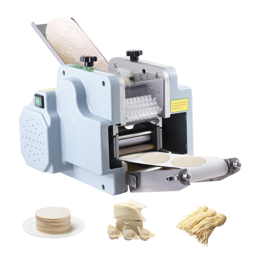 Automatic Dumpling Skin Machine 110V Dumpling Wrapper Maker 60 Pieces/Min 140W