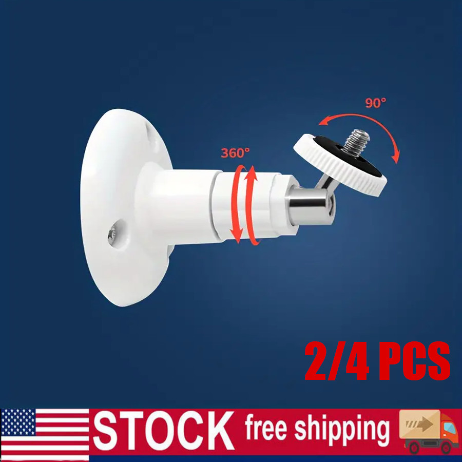 2/4pcs Camera Mount Holder Security Adjustable Indoor Outdoor Camera Bracket