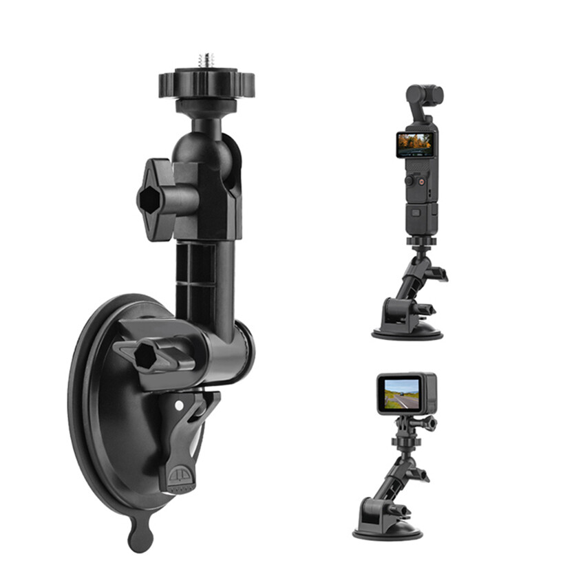 For DJI OSMO POCKET 3 Car Suction Cup Bracket Camera Adapter Bezel Accessory