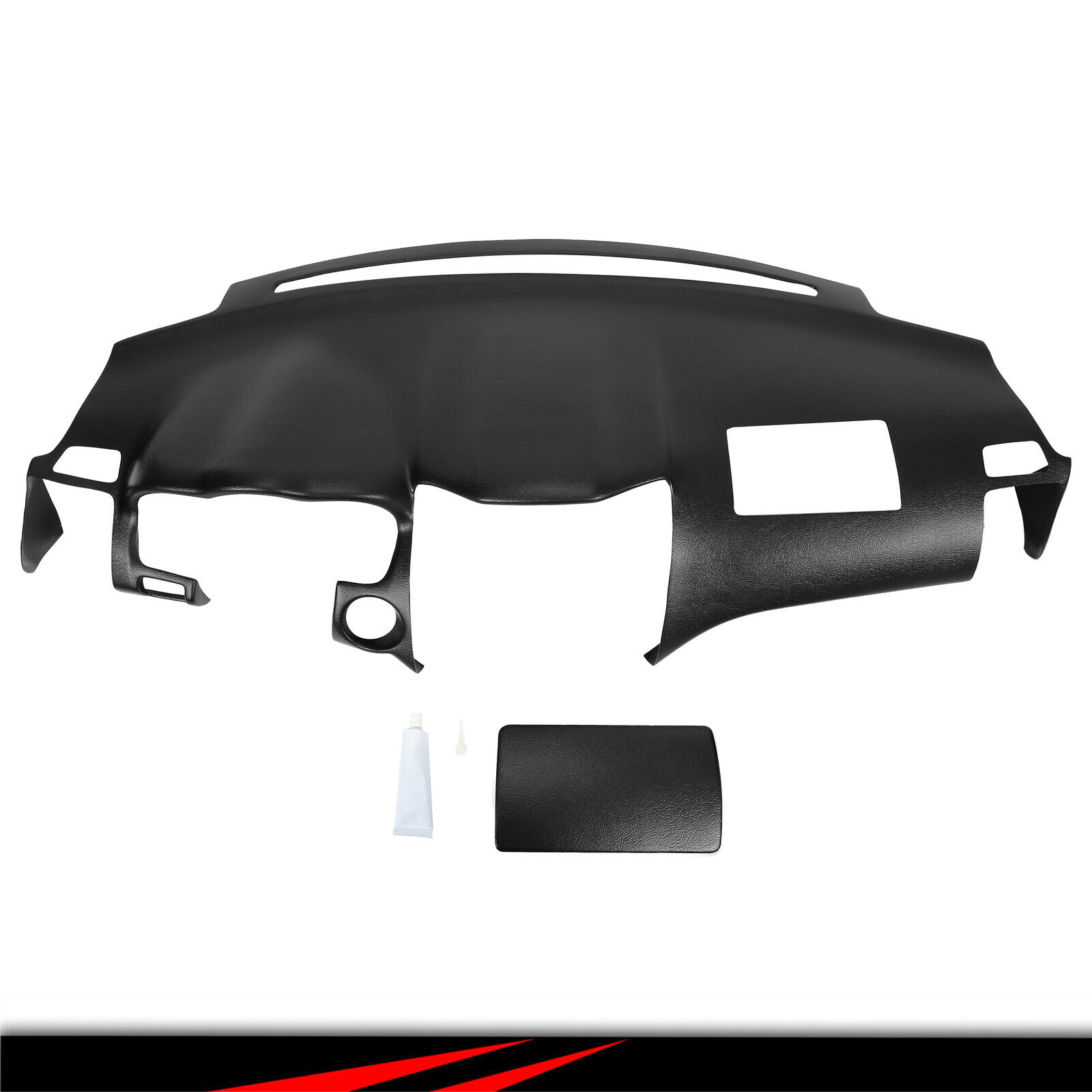Black Dash Cover Dashboard Overlay Cap For 2004-2009 Lexus RX350 RX400H RX330