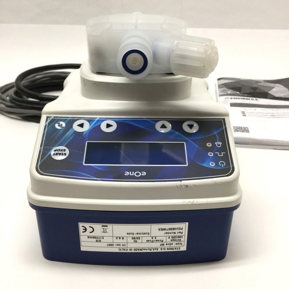 Etatron PEU483971MEA eOne MF 2007 Microprocessor Metering Pump 101psi, 20 LPH