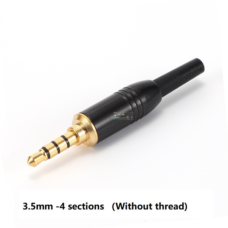 Sony Plug Connector Compatible Replacement 3.5mm Stereo Screw Locking Jack Plug