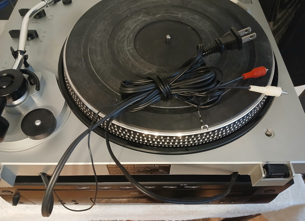 Modular Component Systems MCS 6602 Direct Drive Turntable Tested-Working-S.Video