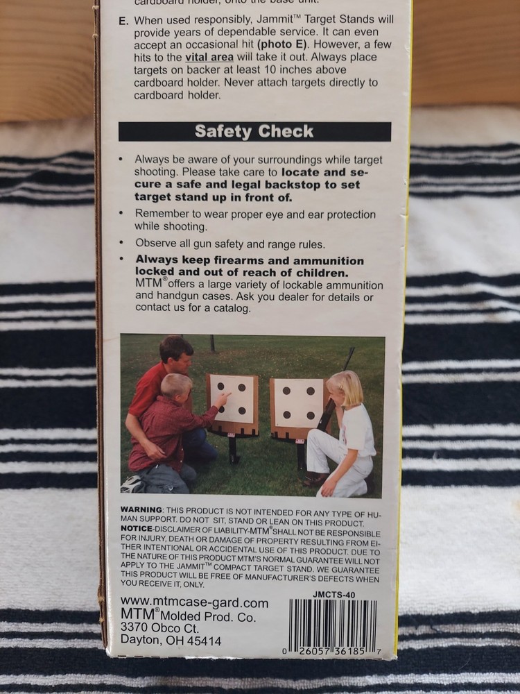 MTMcase-gard Compact Target Frame The Jammit Quick Set Up