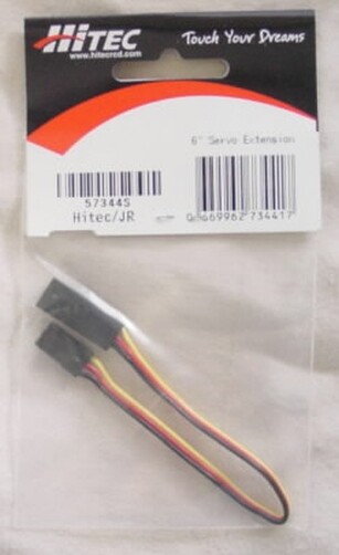 Hitec 6 Servo Extension (Universal/Z Connector)