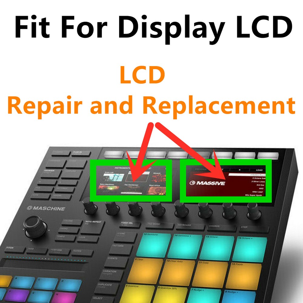 1PCS Compatible LCD Fit For Native instruments Maschine MK3 Display screen