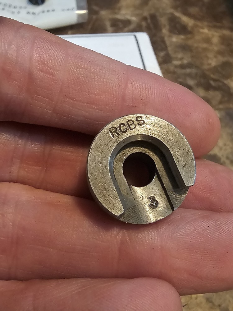 RCBS 45ACP Carbide Reloading Dies 18915 W Shell Holder #3 & Extra Seating Plug