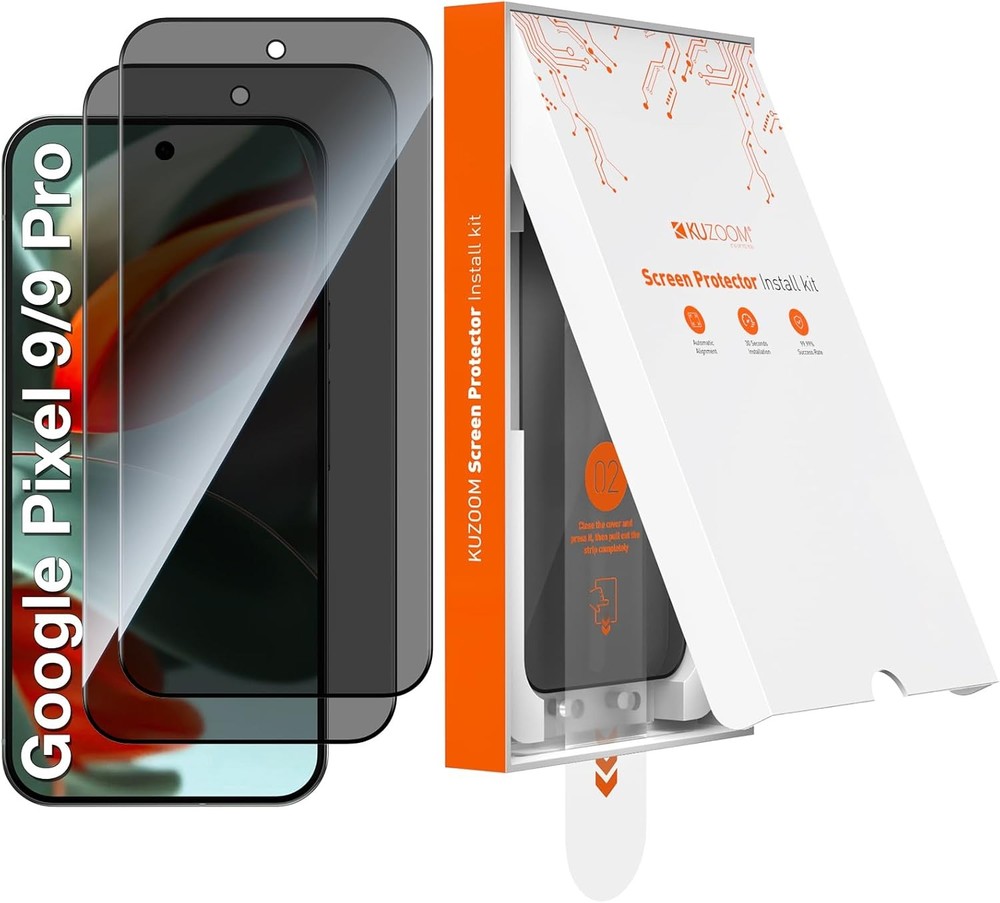 Tempered Glass Screen Protector for Google Pixel 9/9 Pro,