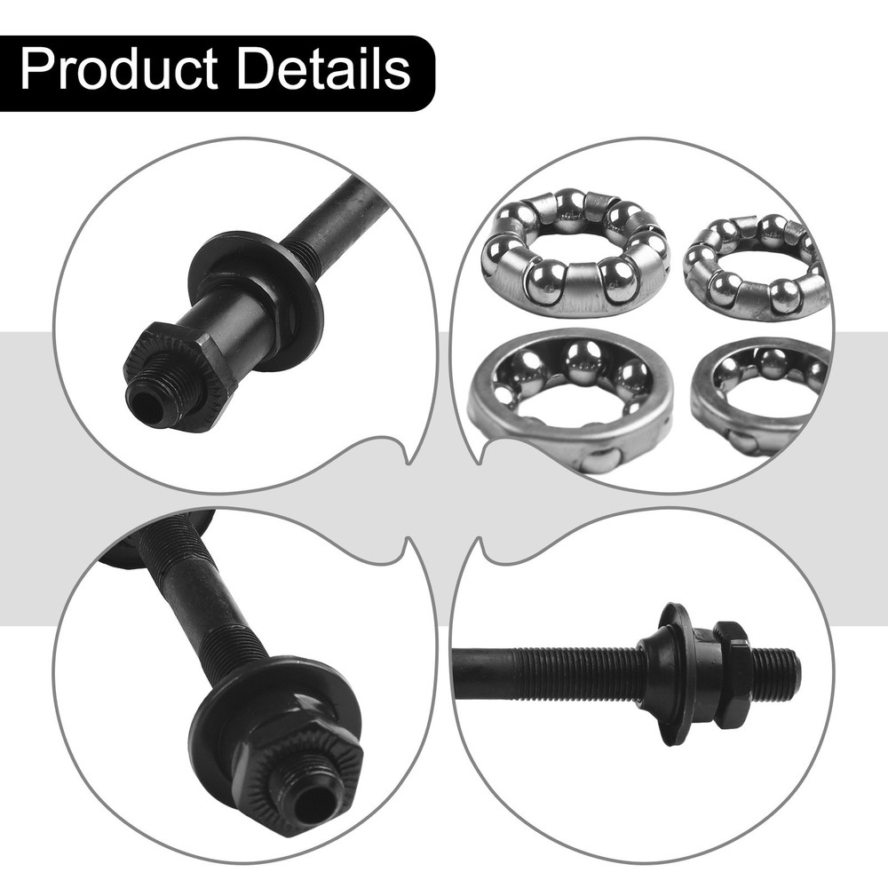 Bicycle Components Bicycle Solid Axle Front And Rear Hub Bead Racks Cycling