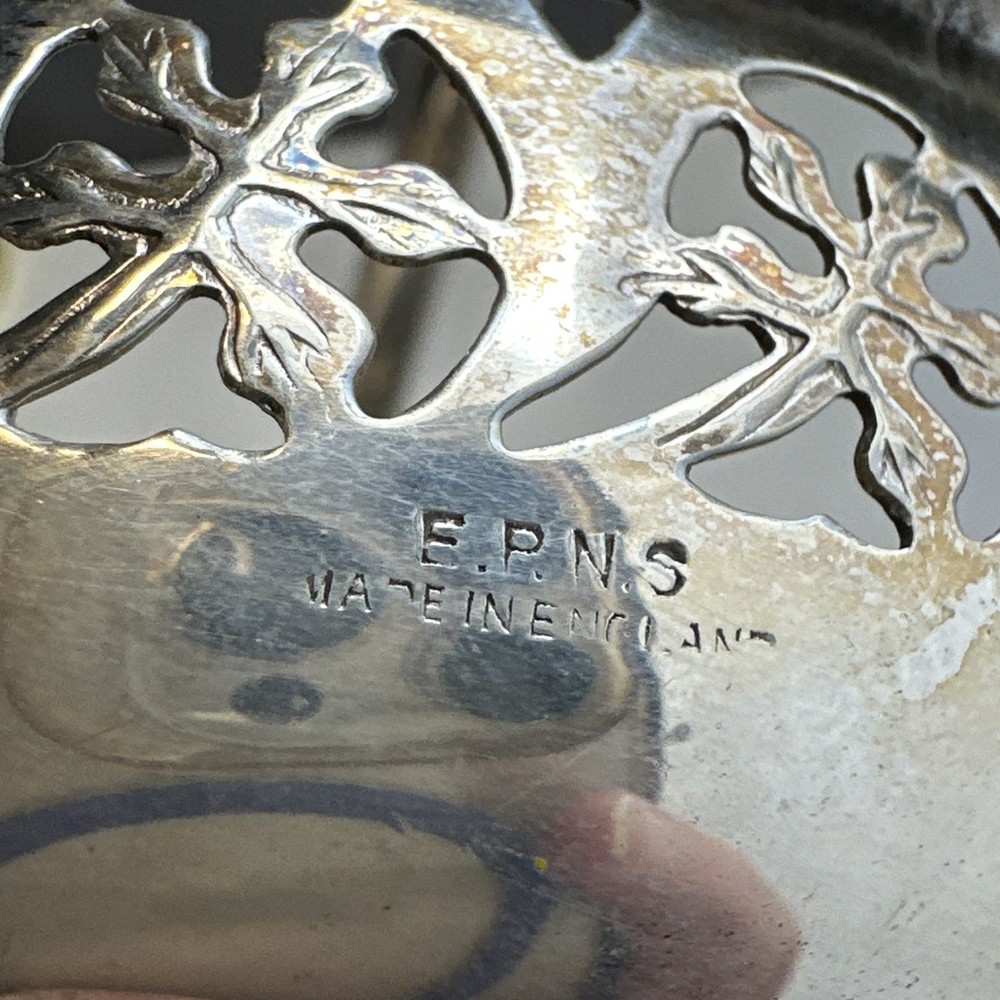 Epns England Bonbon Vintage Dish