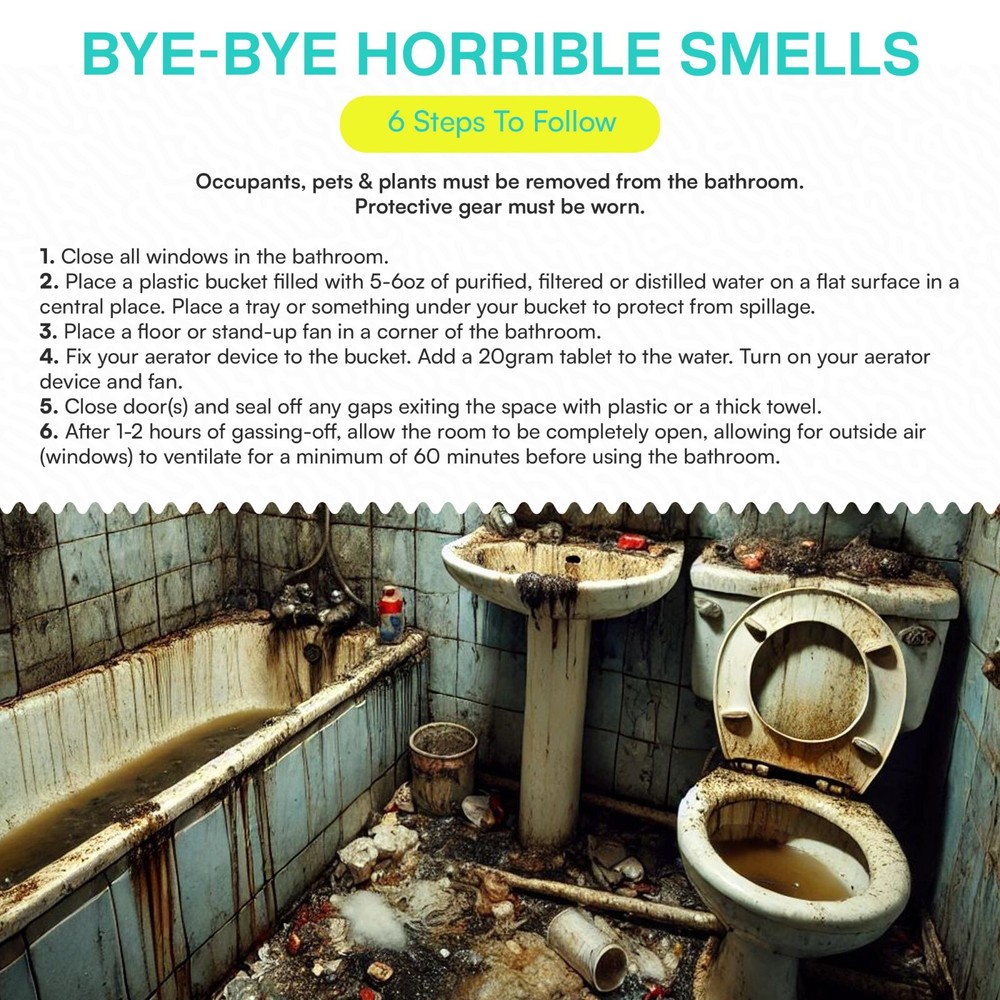 1ness Heavy Duty Odor Eliminator Tablets (8pk)