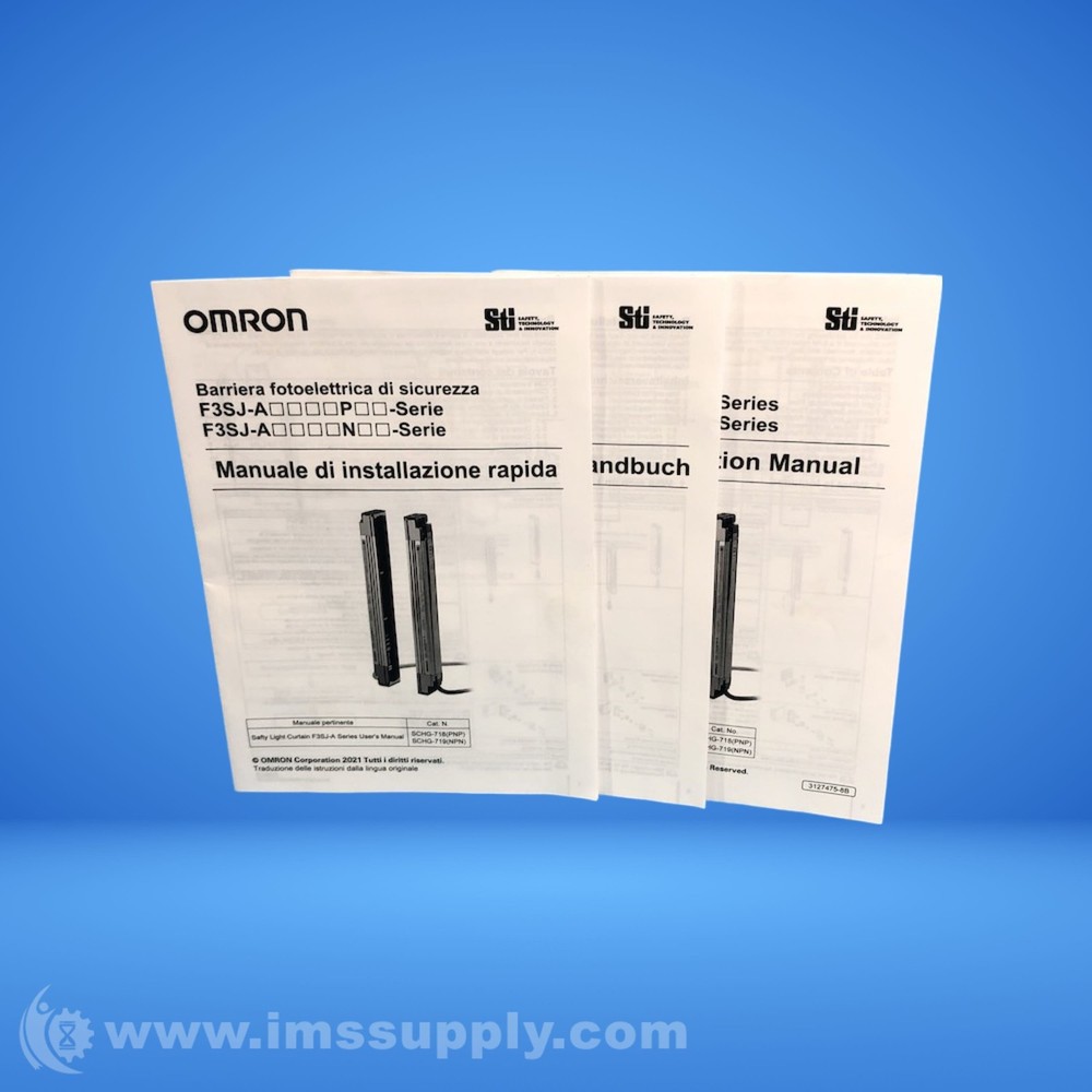 Omron 3127475-8B Quick Installation Manual 5226