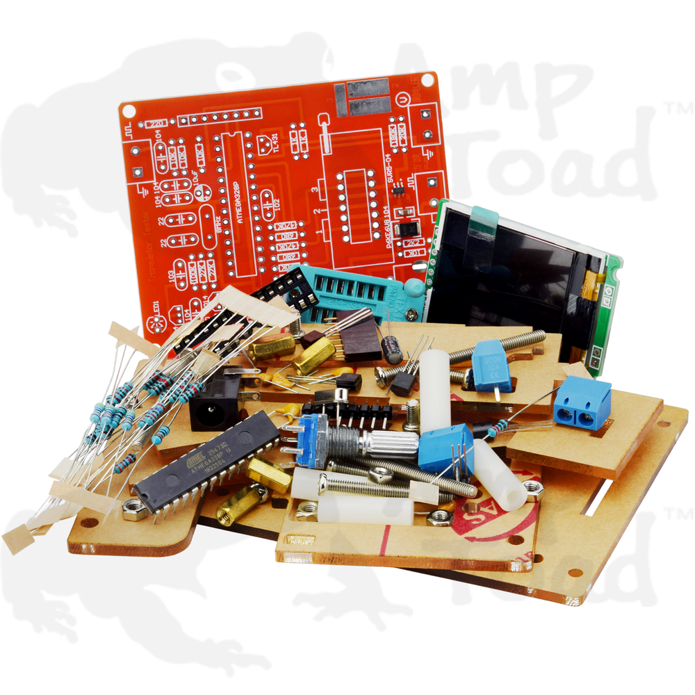 GM328 IC-TTL Transistor Tester with Clear Case - Component Tester