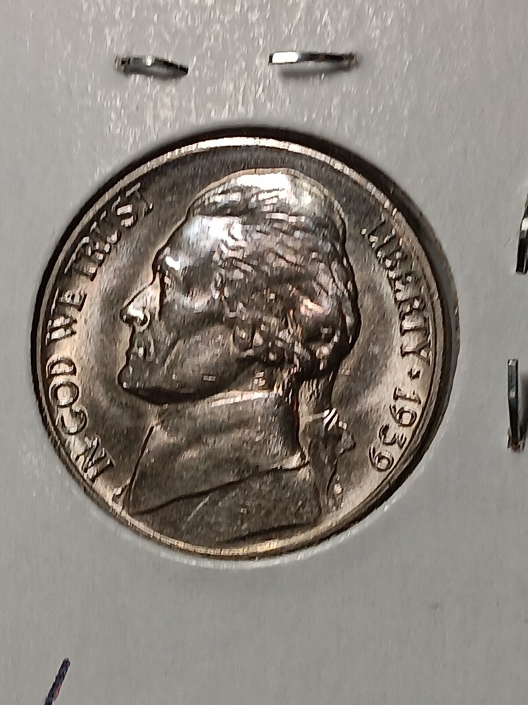👉1939-D JEFFERSON NICKEL Full Steps S/268